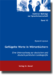Monografie: Geflügelte Worte in Wörterbüchern