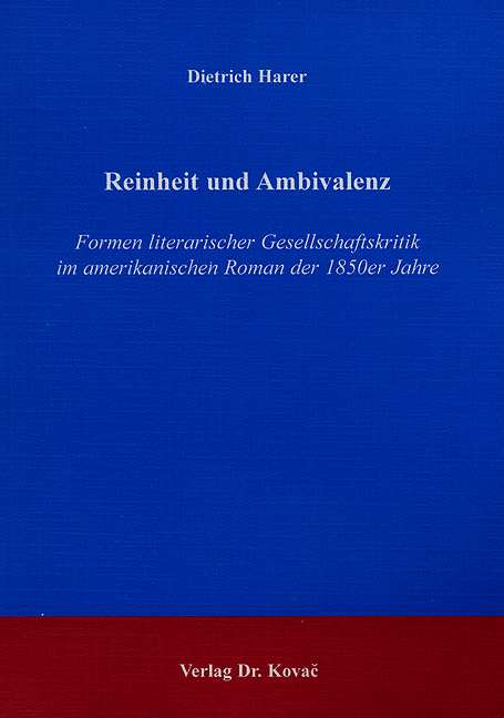 Reinheit und Ambivalenz (Doktorarbeit) Reinheit und Ambivalenz (Doktorarbeit)