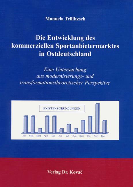 Die Entwicklung des kommerziellen Sportanbietermarktes in Ostdeutschland (Doktorarbeit) Die Entwicklung des kommerziellen Sportanbietermarktes in Ostdeutschland (Doktorarbeit)