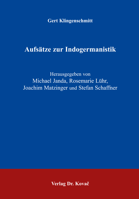 Aufsätze zur Indogermanistik (Sammelband)