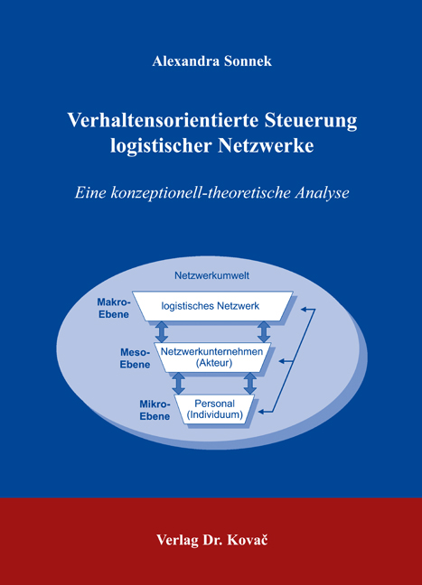 Verhaltensorientierte Steuerung logistischer Netzwerke (Dissertation) Verhaltensorientierte Steuerung logistischer Netzwerke (Dissertation)
