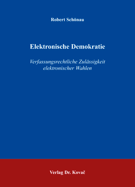 Elektronische Demokratie (Doktorarbeit)