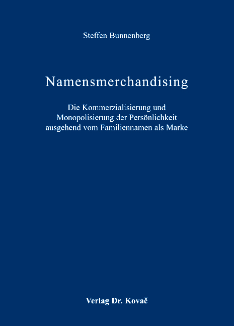 Namensmerchandising (Dissertation) Namensmerchandising (Dissertation)
