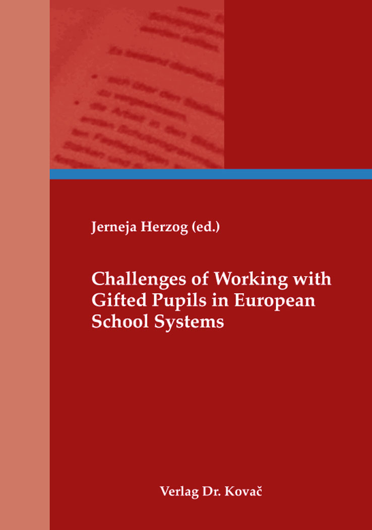 Cover: Challenges of Working with Gifted Pupils in European School Systems