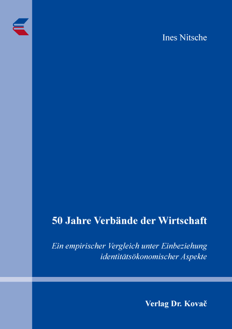Cover: 50 Jahre Verbände der Wirtschaft