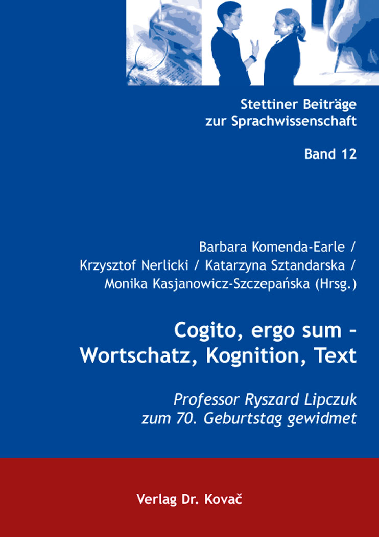Cover: Cogito, ergo sum – Wortschatz, Kognition, Text