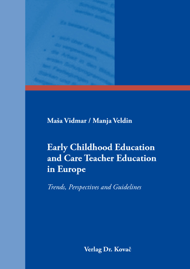 Cover: Early Childhood Education and Care Teacher Education in Europe