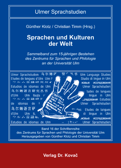 Sprachen und Kulturen der Welt (Sammelband) Sprachen und Kulturen der Welt (Sammelband)