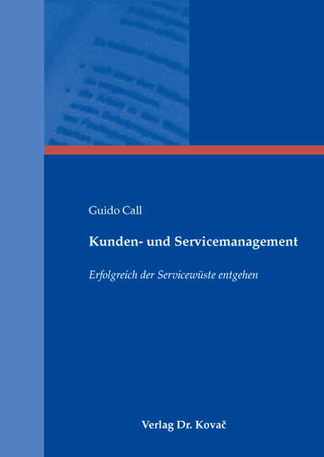 Cover: Kunden- und Servicemanagement