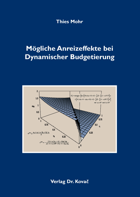 Cover: Mögliche Anreizeffekte bei Dynamischer Budgetierung