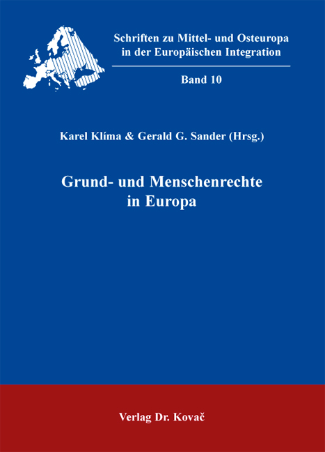 Cover: Grund- und Menschenrechte in Europa
