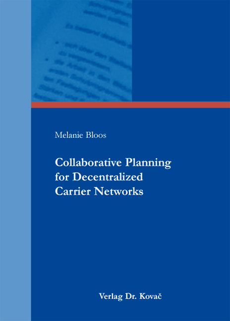 Cover: Collaborative Planning for Decentralized Carrier Networks