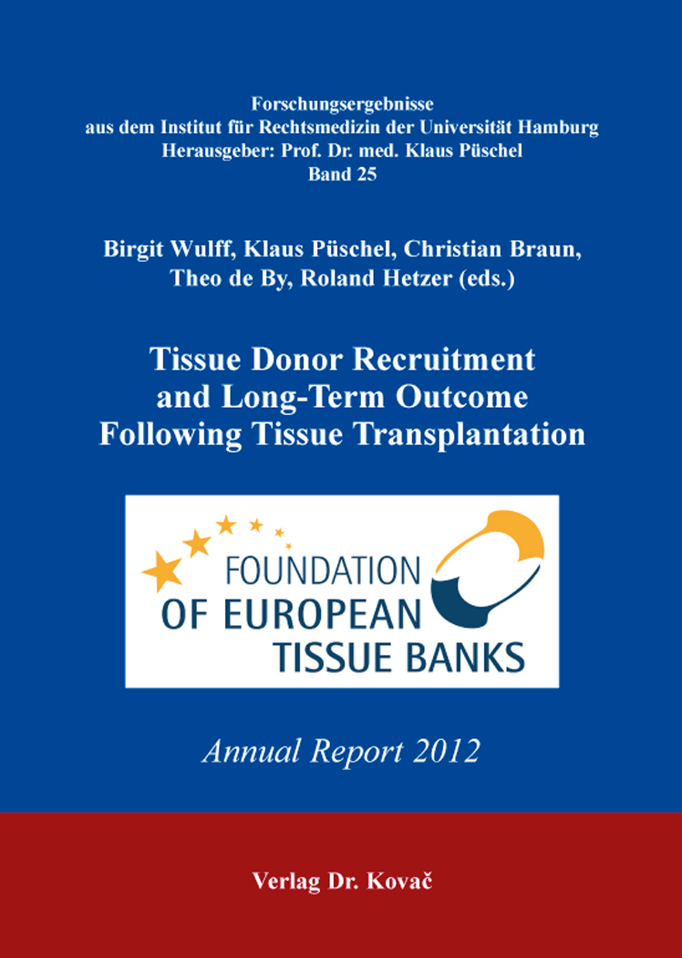 Cover: Tissue Donor Recruitment and Long-Term Outcome Following Tissue Transplantation