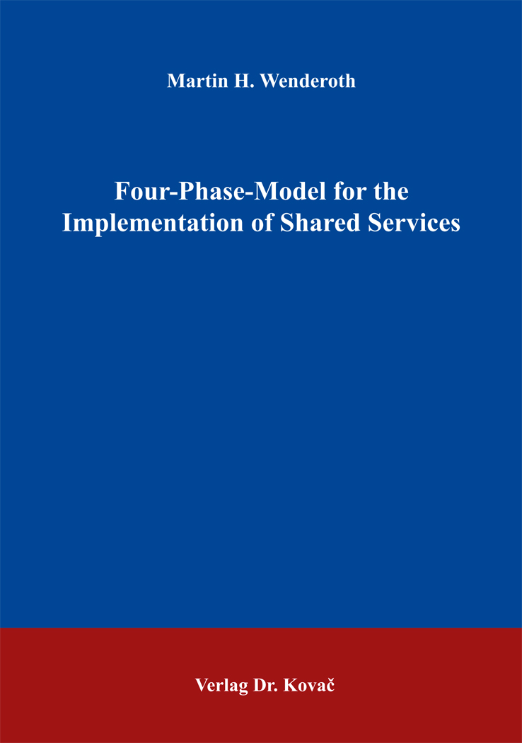 Cover: Four-Phase-Model for the Implementation of Shared Services