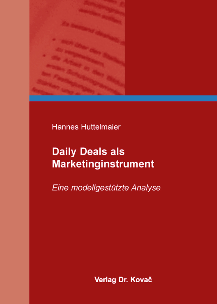 Cover: Daily Deals als Marketinginstrument