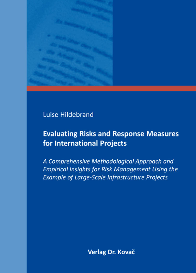 Cover: Evaluating Risks and Response Measures for International Projects