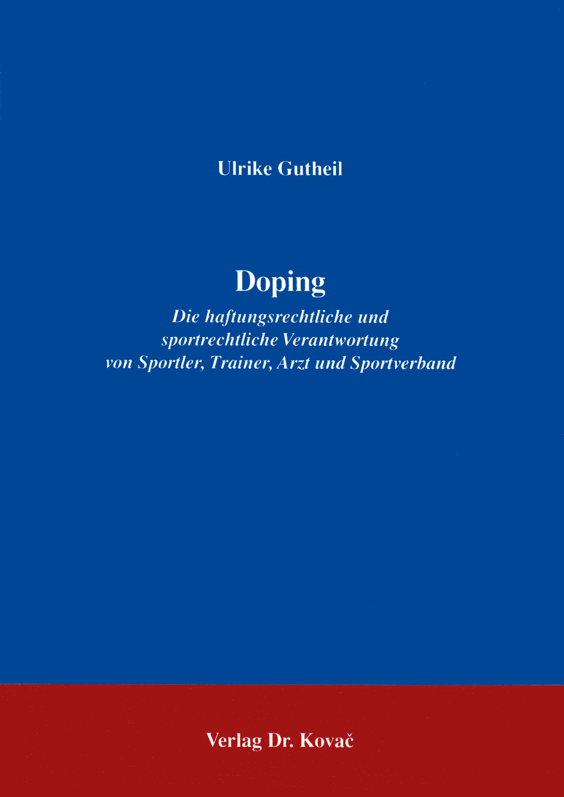 Cover: Doping