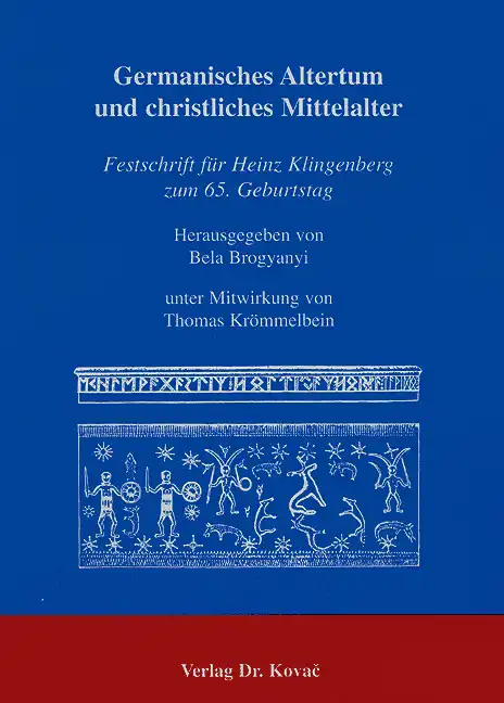 Germanisches Altertum und christliches Mittelalter (Festschrift)