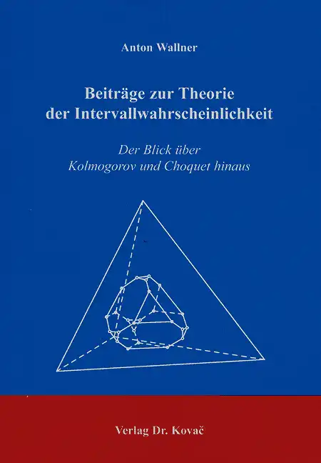 Cover: Beiträge zur Theorie der Intervallwahrscheinlichkeit