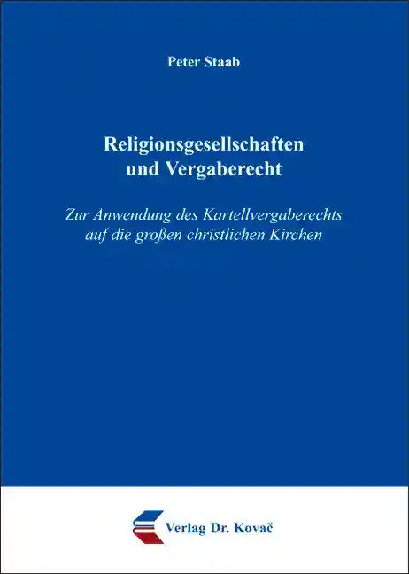 Religionsgesellschaften und Vergaberecht (Dissertation)
