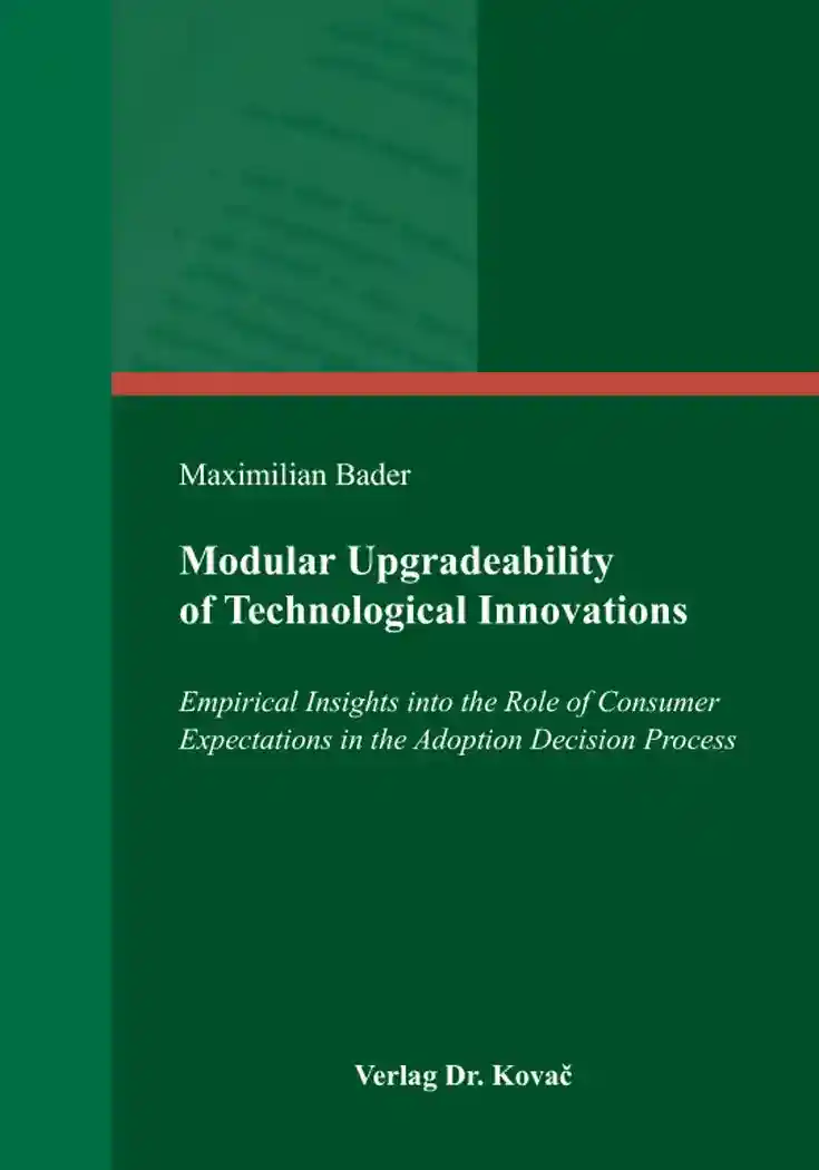Cover: Modular Upgradeability of Technological Innovations