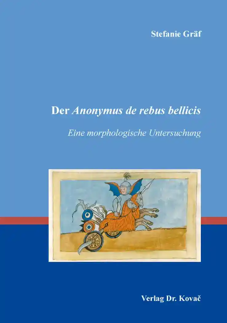 Cover: Der Anonymus de rebus bellicis
