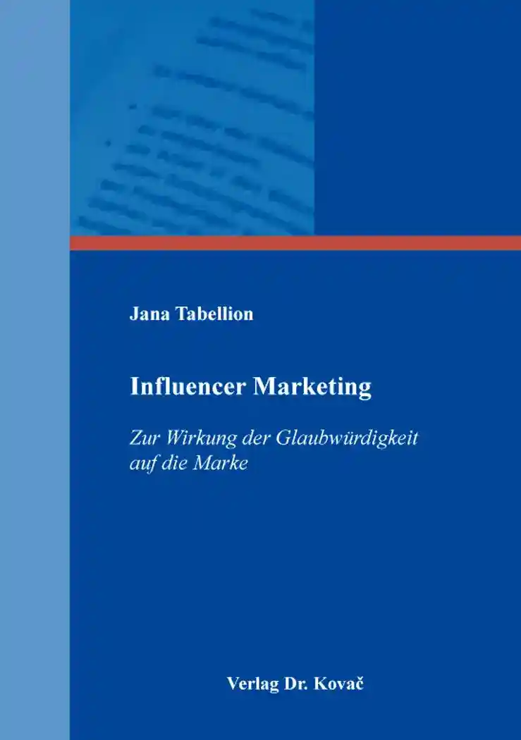Influencer Marketing (Doktorarbeit)