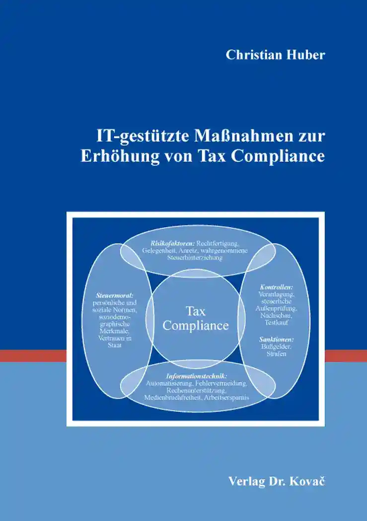 Cover: IT-gestützte Maßnahmen zur Erhöhung von Tax Compliance