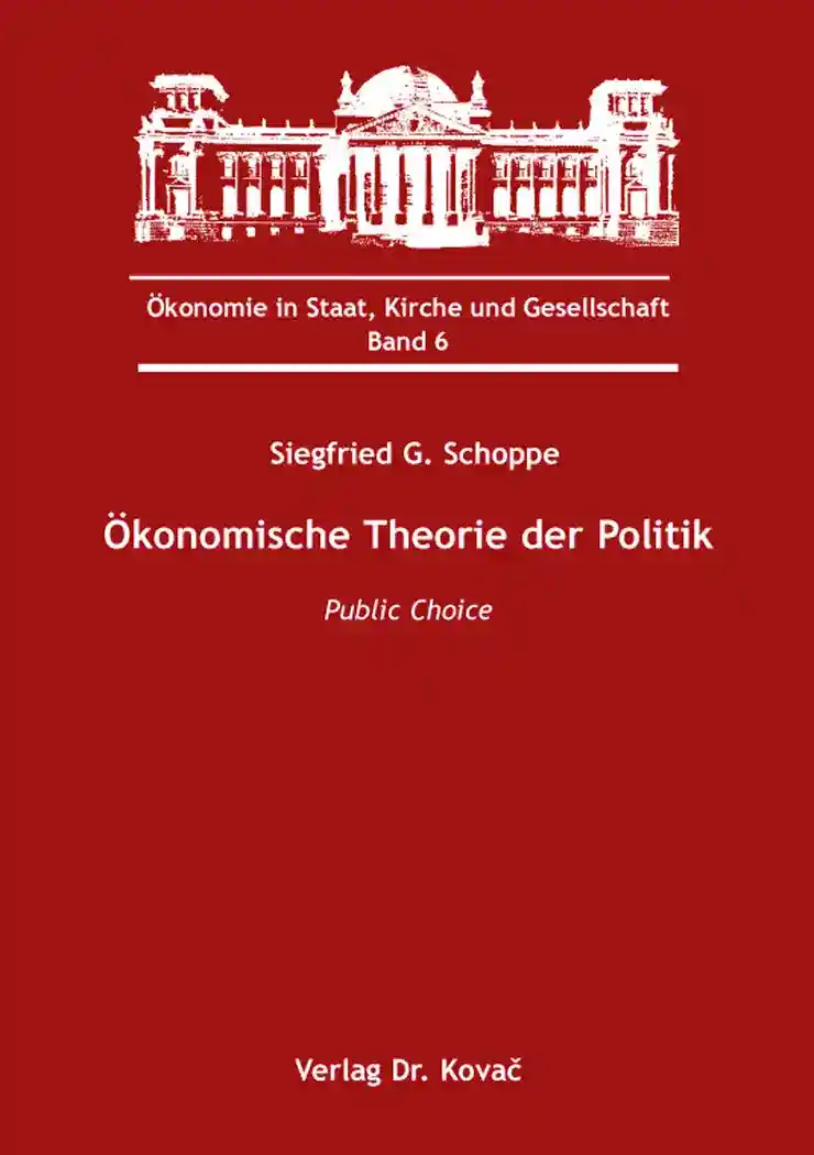 Cover: Ökonomische Theorie der Politik