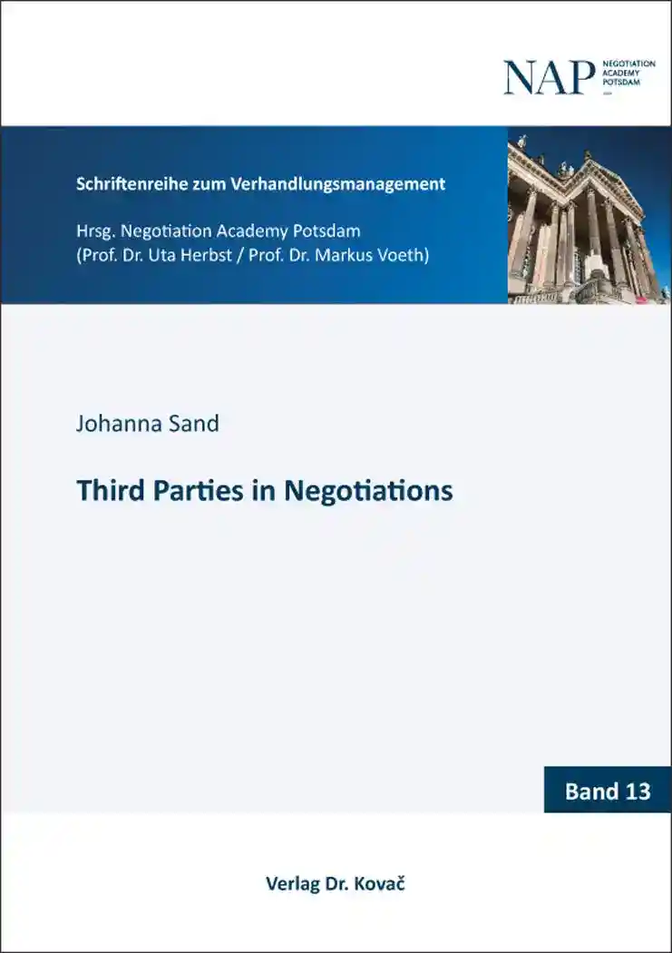 Cover: Third Parties in Negotiations