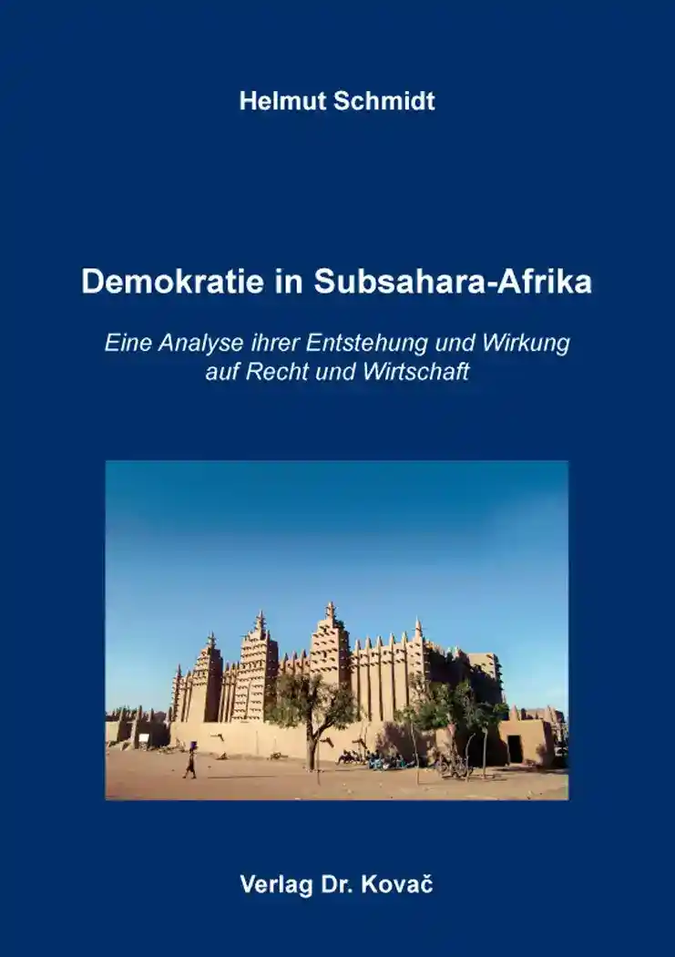 Demokratie in Subsahara-Afrika (Doktorarbeit)