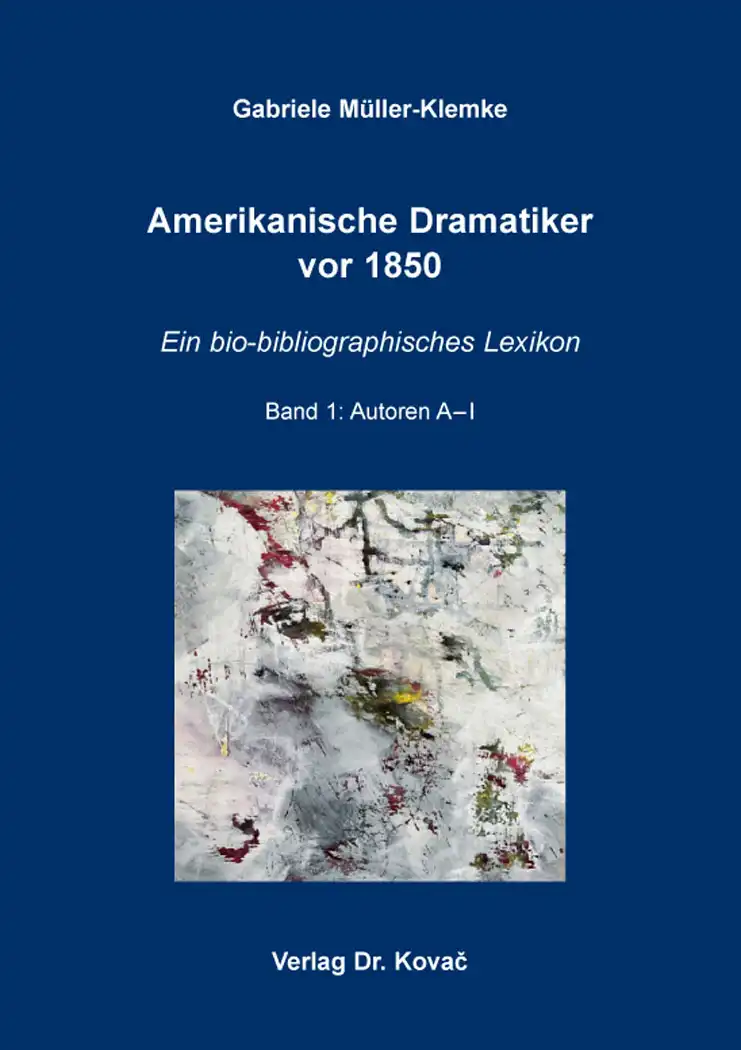 Amerikanische Dramatiker vor 1850 (Forschungsarbeit)