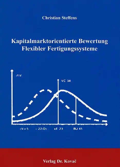  Dissertation: Kapitalmarktorientierte Bewertung Flexibler Fertigungssysteme