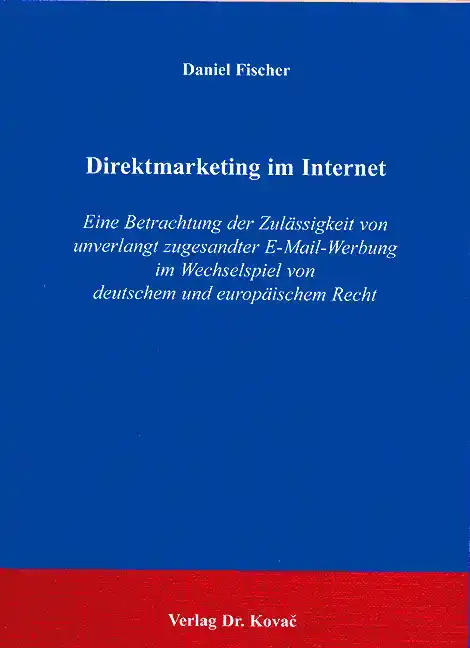 Direktmarketing im Internet (Dissertation)