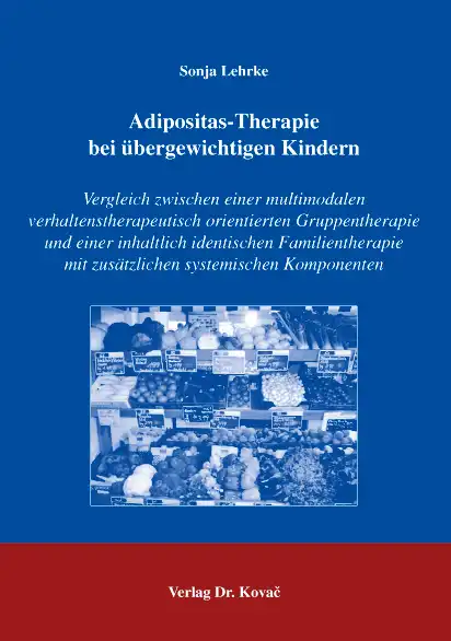 Dissertation: Adipositas-Therapie bei übergewichtigen Kindern