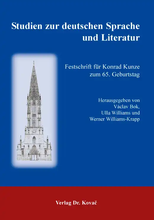 Festschrift: Studien zur deutschen Sprache und Literatur