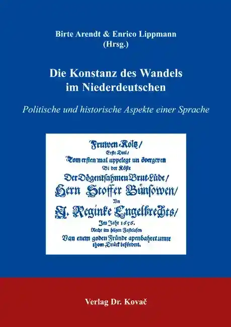 Die Konstanz des Wandels im Niederdeutschen (Sammelband)
