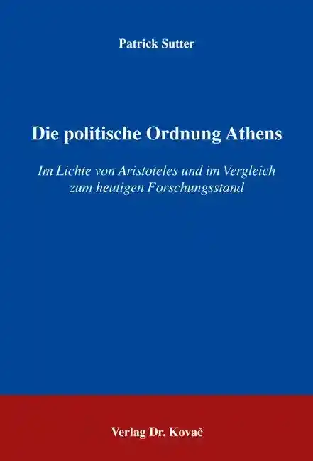 Die politische Ordnung Athens (Forschungsarbeit)