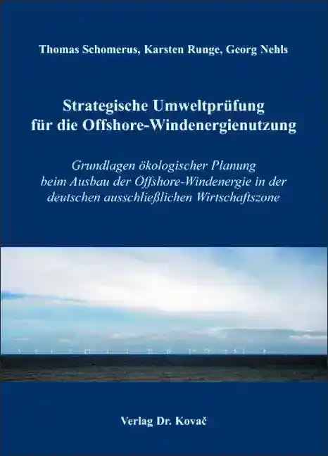  Sammelband: Strategische Umweltprüfung für die OffshoreWindenergienutzung