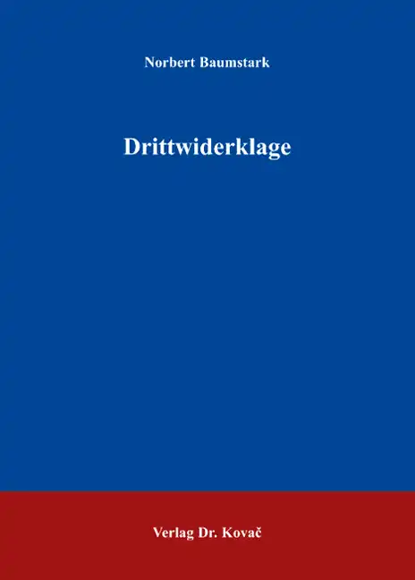 Dissertation: Drittwiderklage