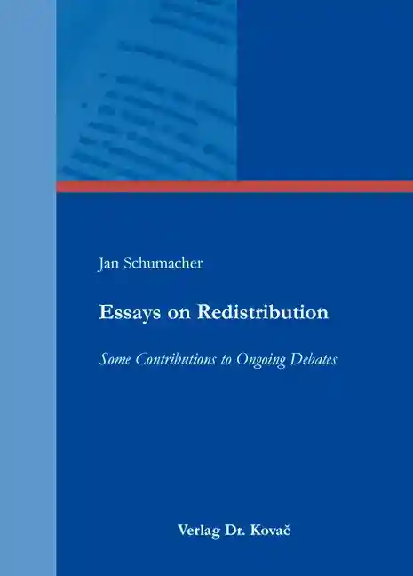 Essays on Redistribution (Dissertation)