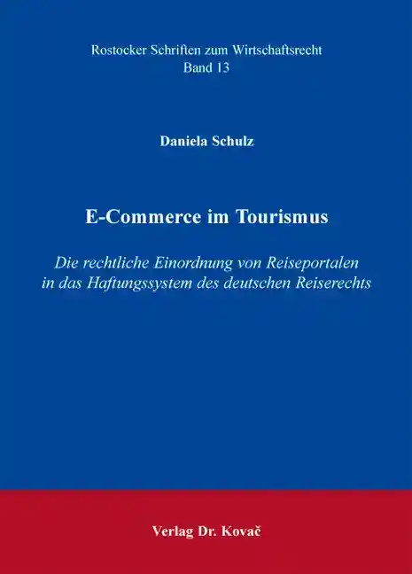 Doktorarbeit: E-Commerce im Tourismus