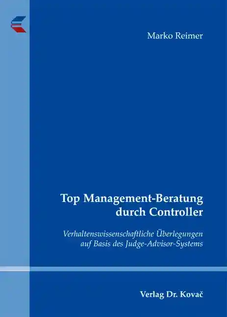 Cover: Top Management-Beratung durch Controller