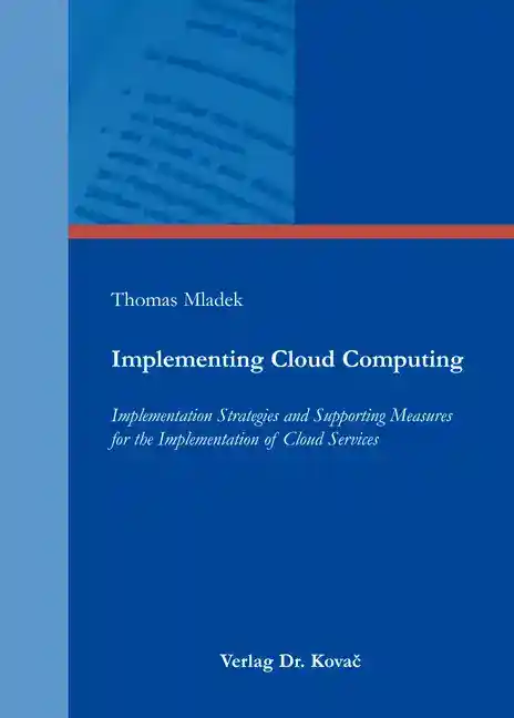 Cover: Implementing Cloud Computing
