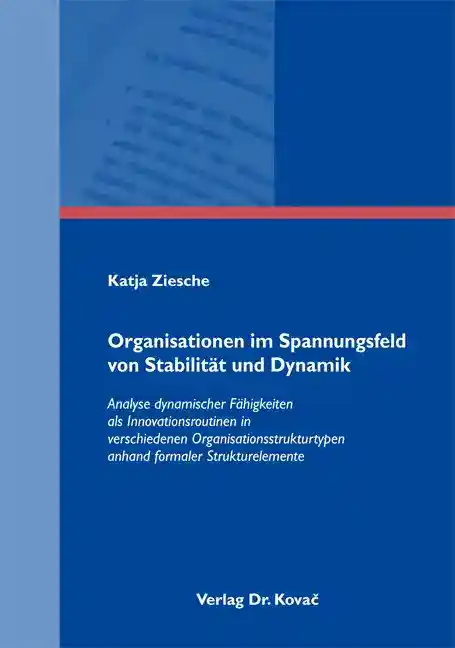 Organisationen im Spannungsfeld von Stabilität und Dynamik (Doktorarbeit)