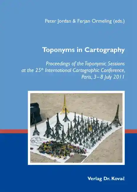 Cover: Toponyms in Cartography