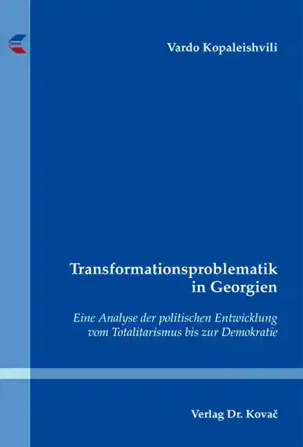 Cover: Transformationsproblematik in Georgien