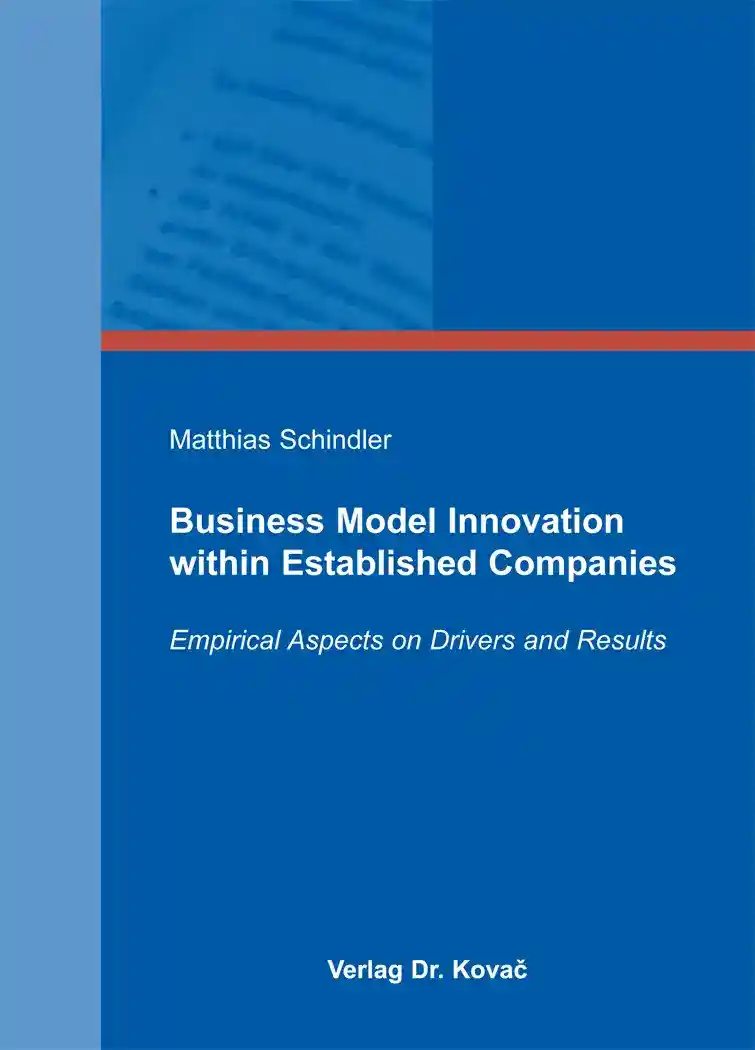 Cover: Business Model Innovation within Established Companies