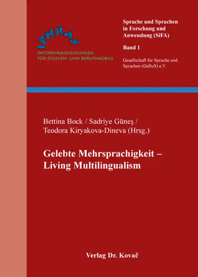 Cover: Gelebte Mehrsprachigkeit – Living Multilingualism