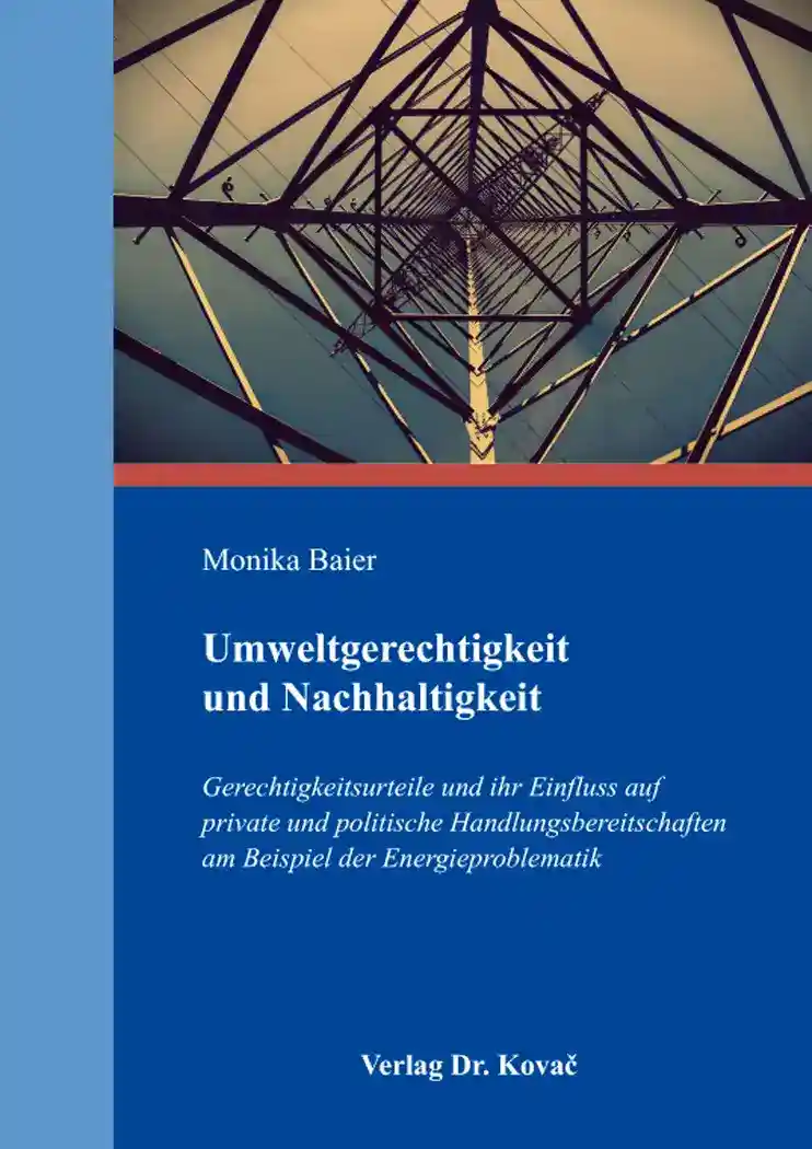 Doktorarbeit: Umweltgerechtigkeit und Nachhaltigkeit